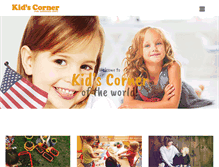 Tablet Screenshot of kidscorner.pl