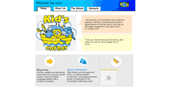 Desktop Screenshot of kidscorner.com.br